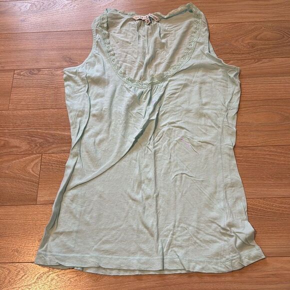 Tommy Hilfiger Teal Sleeveless Top Size Medium - Picture 1 of 5